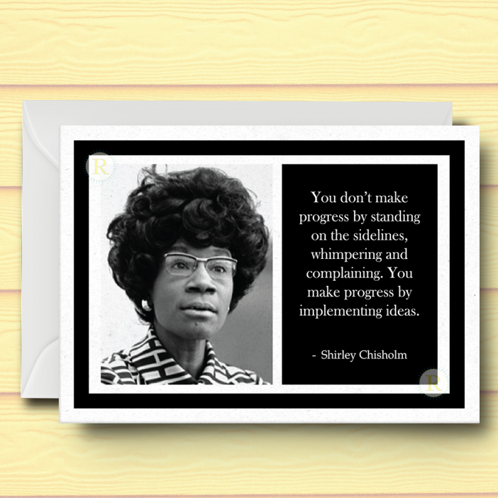 Shirley Chisholm Card A